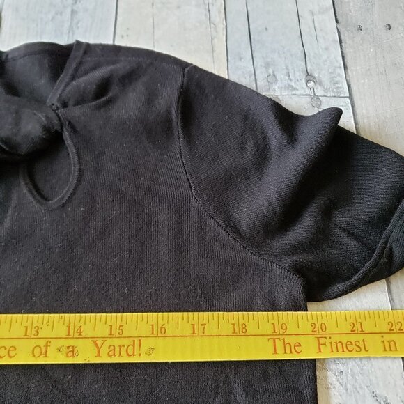 NWT - INC International Concepts Twist-Front Long-Sleeve Sweater - Size 0X - Picture 4 of 5